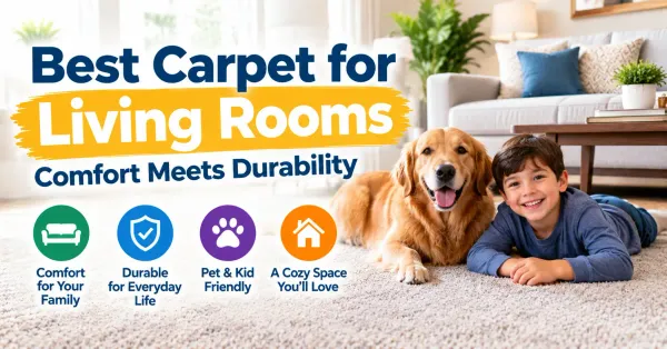 Best Carpet for Living Rooms: Comfort Meets Durability