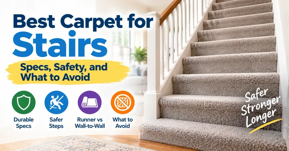Best carpet for stairs
