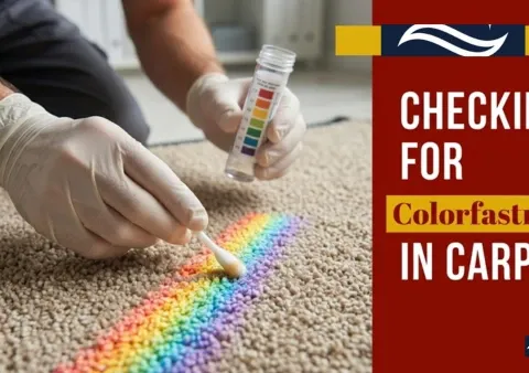 Colorfastness testing solution used before rug cleaning in Las Cruces NM