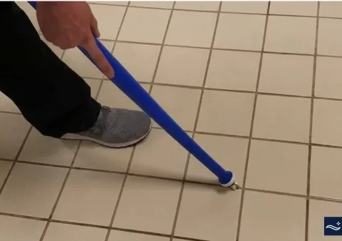 Grout sealer applicator used after tile cleaning in Las Cruces NM