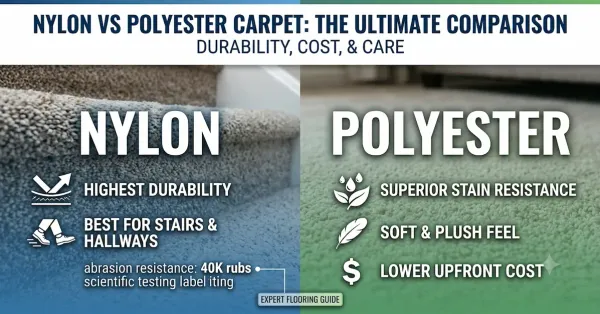 Nylon vs Polyester Carpet