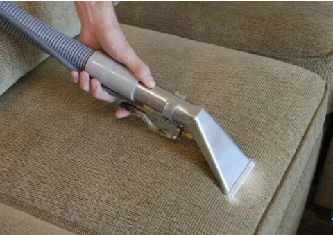 Upholstery cleaning attachment used for sofa and fabric furniture cleaning in Las Cruces NM