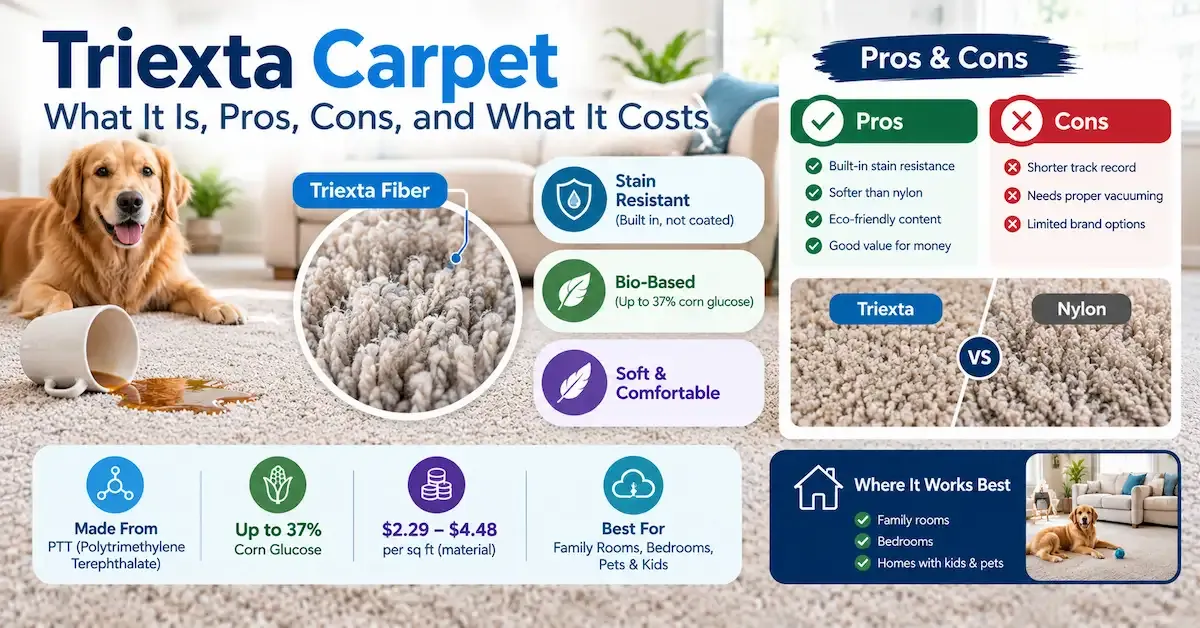 What is triexta carpet