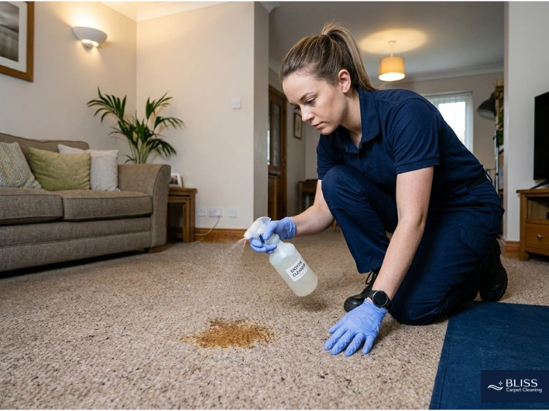 Professional enzyme based pet stain and odor removal treatment carpet Las Cruces NM