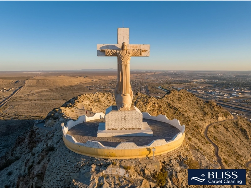 Sunland Park NM community Mount Cristo Rey desert landscape