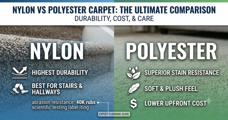 nylon vs polyester carpet